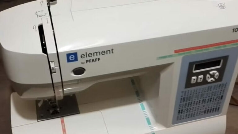 Test et avis : Machine à coudre E-element PFAFF 1080s - Partoutatiss
