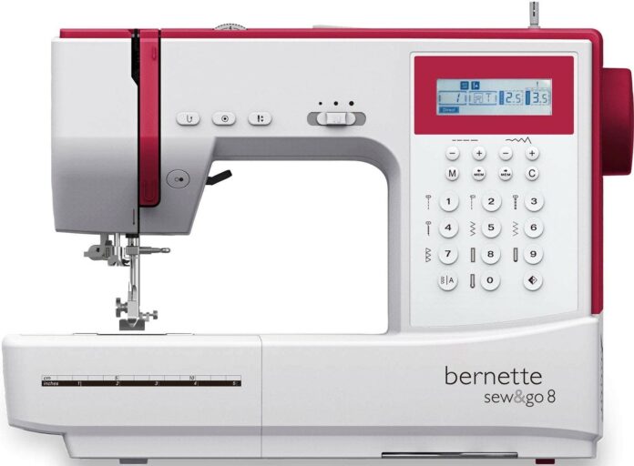 test et avis machine à coudre Bernette sew and go 8